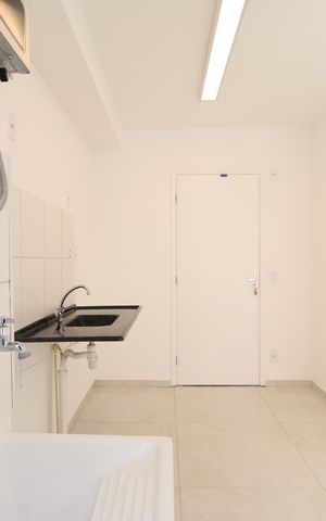 Apartamento para alugar com 37m², 2 quartos e sem vagaCozinha e Área de Serviço