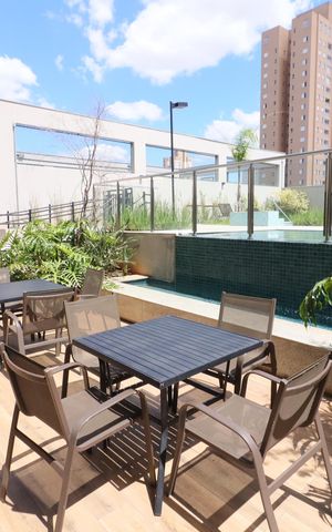 Apartamento à venda com 30m², 1 quarto e sem vagaÁrea comum - Piscina