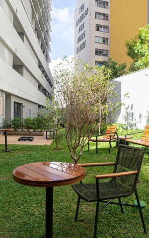Apartamento à venda com 42m², 1 quarto e sem vaga Apartamento à venda com 42m², 1 quarto e sem vagaÁrea comum - Jardim