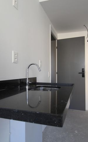 Studio à venda com 25m², 1 quarto e sem vagaCozinha