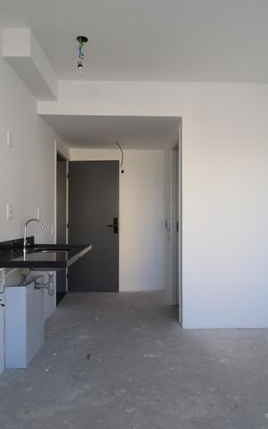 Studio à venda com 25m², 1 quarto e sem vagaCozinha