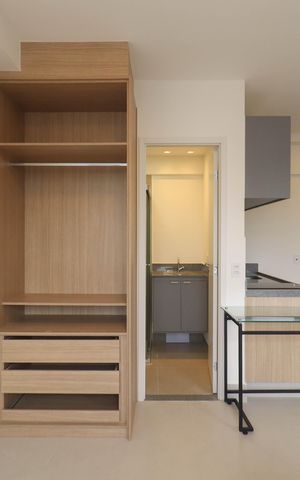 Studio para alugar com 24m², 1 quarto e sem vaga Studio para alugar com 24m², 1 quarto e sem vagaStudio