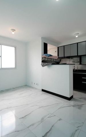 Apartamento à venda com 40m², 2 quartos e sem vagaSala/Cozinha