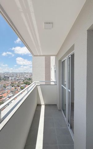 Apartamento à venda com 46m², 2 quartos e 1 vaga Apartamento à venda com 46m², 2 quartos e 1 vagaVaranda