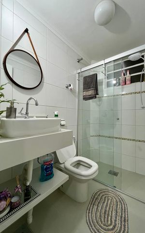 Apartamento à venda com 86m², 1 quarto e sem vagaBanheiro