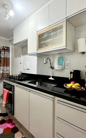Apartamento à venda com 86m², 1 quarto e sem vagaCozinha