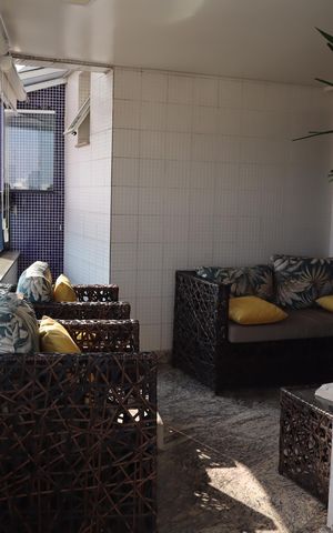 Apartamento à venda com 130m², 3 quartos e 3 vagasVaranda da Sala