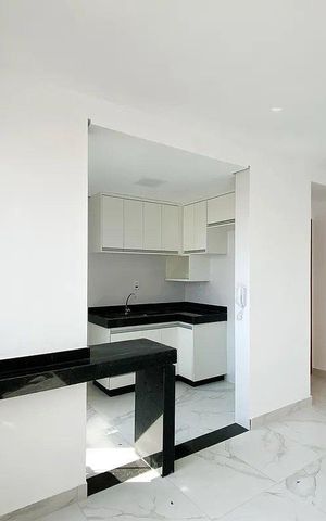 Apartamento à venda com 62m², 2 quartos e 2 vagasCozinha