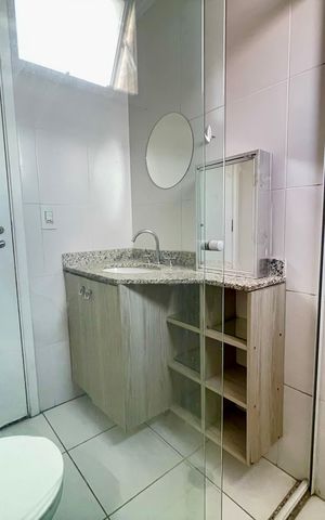 Apartamento para alugar com 88m², 2 quartos e 1 vaga Apartamento para alugar com 88m², 2 quartos e 1 vagaBanheiro 2
