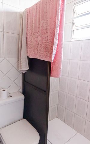 Casa de condomínio à venda com 120m², 2 quartos e 2 vagas Casa de condomínio à venda com 120m², 2 quartos e 2 vagasBanheiro da Suíte 1