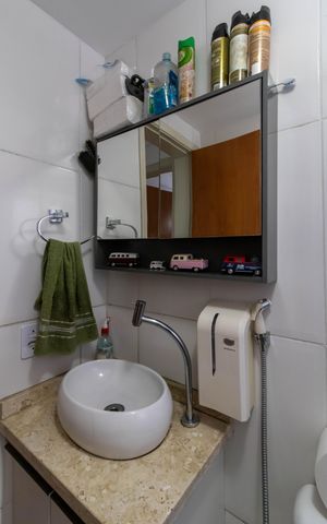 Apartamento para alugar com 44m², 2 quartos e 1 vaga Apartamento para alugar com 44m², 2 quartos e 1 vagaBanheiro
