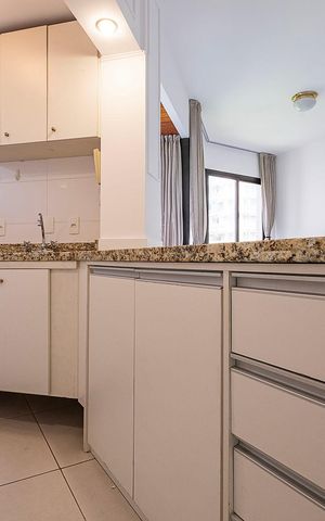 Apartamento para alugar com 45m², 1 quarto e 1 vaga Apartamento para alugar com 45m², 1 quarto e 1 vagaSala/Cozinha