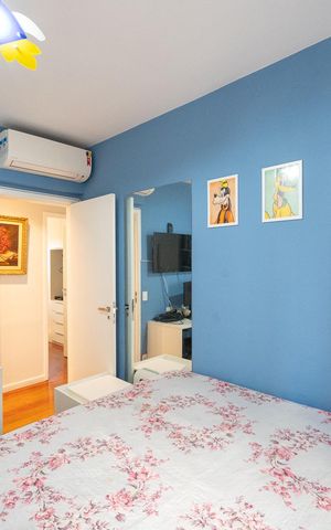 Apartamento à venda com 107m², 3 quartos e 2 vagas Apartamento à venda com 107m², 3 quartos e 2 vagasQuarto 2