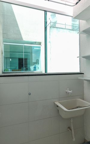 Casa à venda com 52m², 2 quartos e sem vaga Casa à venda com 52m², 2 quartos e sem vagaVista do Quarto 2