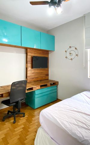 Apartamento à venda com 130m², 3 quartos e 1 vagaQuarto 2