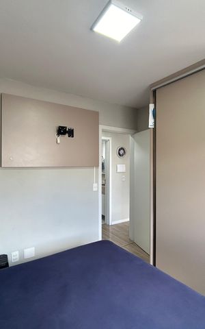 Apartamento à venda com 61m², 2 quartos e 1 vaga Apartamento à venda com 61m², 2 quartos e 1 vagaQuarto