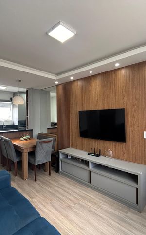 Apartamento à venda com 61m², 2 quartos e 1 vaga Apartamento à venda com 61m², 2 quartos e 1 vagaSala