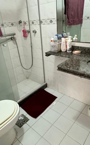 Apartamento à venda com 106m², 2 quartos e 1 vagaBanheiro Social