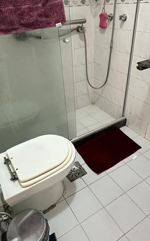 Apartamento à venda com 106m², 2 quartos e 1 vagaBanheiro Social