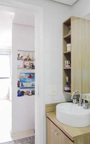 Apartamento à venda com 67m², 3 quartos e 1 vaga Apartamento à venda com 67m², 3 quartos e 1 vagaBanheiro Social