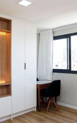 Studio para alugar com 27m², 1 quarto e sem vagaStudio - Sala / Quarto