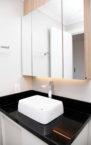 Studio para alugar com 27m², 1 quarto e sem vagaBanheiro