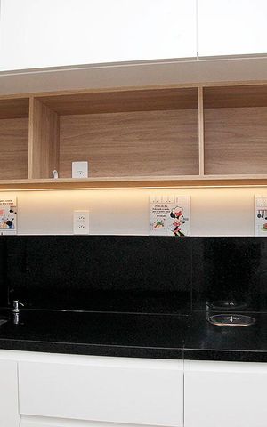 Studio para alugar com 27m², 1 quarto e sem vagaCozinha