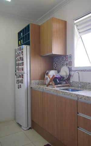 Apartamento à venda com 49m², 2 quartos e 1 vagaCozinha