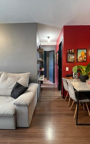 Apartamento à venda com 57m², 2 quartos e 1 vaga Apartamento à venda com 57m², 2 quartos e 1 vagaSala