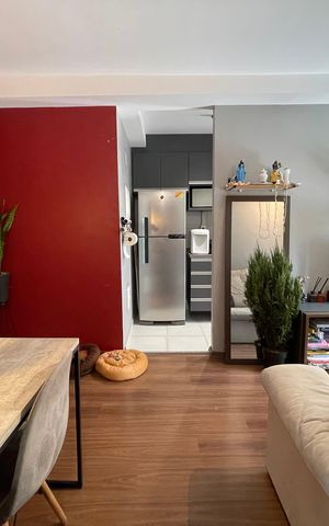 Apartamento à venda com 57m², 2 quartos e 1 vaga Apartamento à venda com 57m², 2 quartos e 1 vagaSala