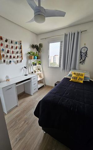 Apartamento à venda com 122m², 3 quartos e 1 vaga Apartamento à venda com 122m², 3 quartos e 1 vagaQuarto 2