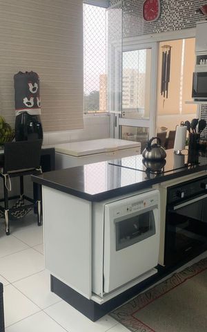 Apartamento à venda com 122m², 3 quartos e 1 vaga Apartamento à venda com 122m², 3 quartos e 1 vagaCozinha