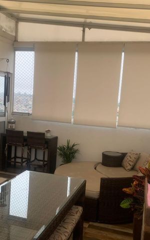 Apartamento à venda com 122m², 3 quartos e 1 vaga Apartamento à venda com 122m², 3 quartos e 1 vagaVaranda