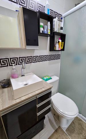 Apartamento à venda com 122m², 3 quartos e 1 vaga Apartamento à venda com 122m², 3 quartos e 1 vagaBanheiro 2
