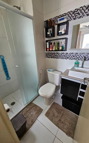 Apartamento à venda com 122m², 3 quartos e 1 vaga Apartamento à venda com 122m², 3 quartos e 1 vagaBanheiro 1