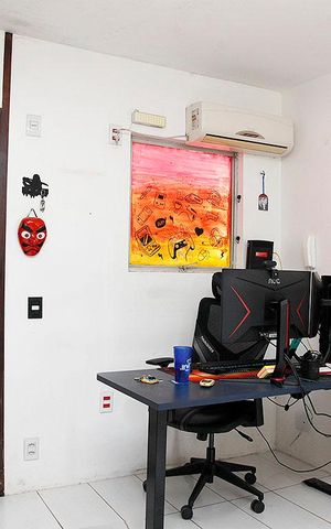 Studio à venda com 35m², 1 quarto e sem vagaSala