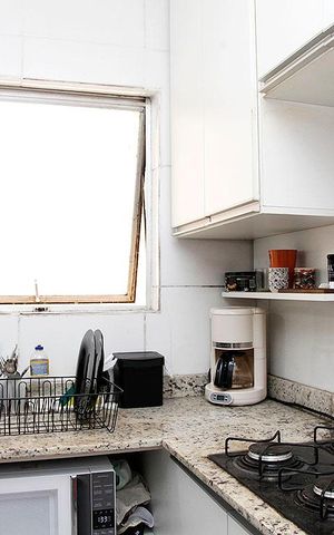 Studio à venda com 35m², 1 quarto e sem vagaCozinha