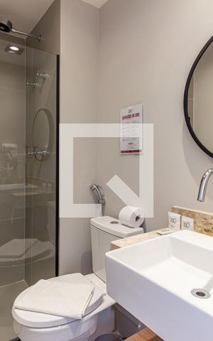 Apartamento para alugar com 24m², 1 quarto e sem vaga