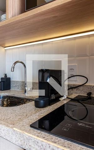 Apartamento para alugar com 24m², 1 quarto e sem vaga