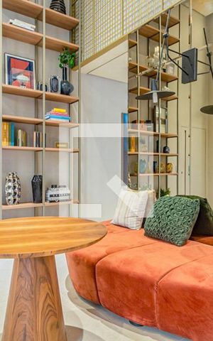 Apartamento para alugar com 24m², 1 quarto e sem vaga