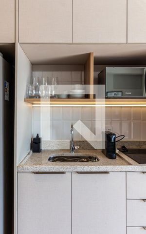 Apartamento para alugar com 24m², 1 quarto e sem vaga