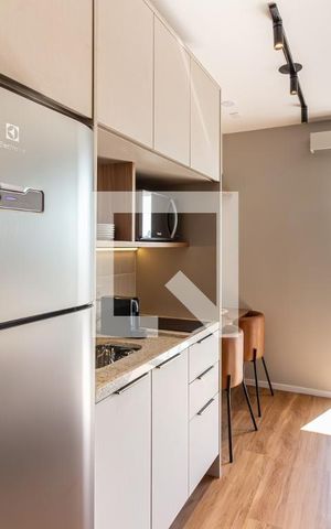 Apartamento para alugar com 24m², 1 quarto e sem vaga