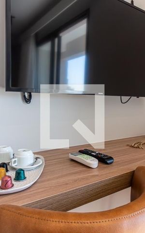 Apartamento para alugar com 24m², 1 quarto e sem vaga