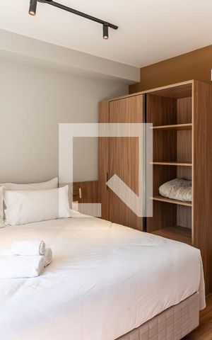 Apartamento para alugar com 24m², 1 quarto e sem vaga