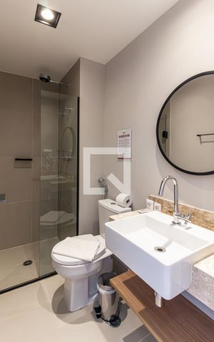 Apartamento para alugar com 24m², 1 quarto e sem vaga