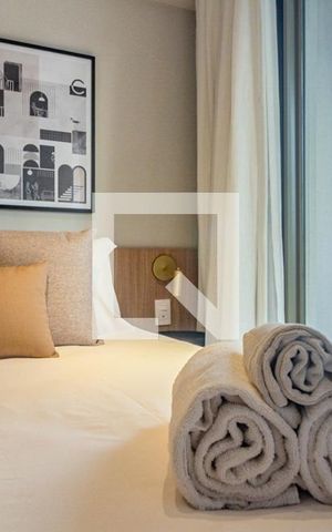 Apartamento para alugar com 34m², 1 quarto e sem vaga