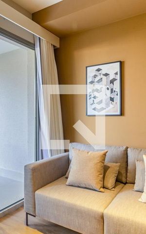 Apartamento para alugar com 34m², 1 quarto e sem vaga