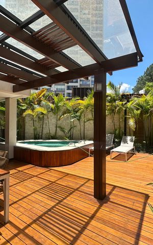 Apartamento para alugar com 50m², 1 quarto e 1 vaga Apartamento para alugar com 50m², 1 quarto e 1 vagaÁrea comum - Churrasqueira