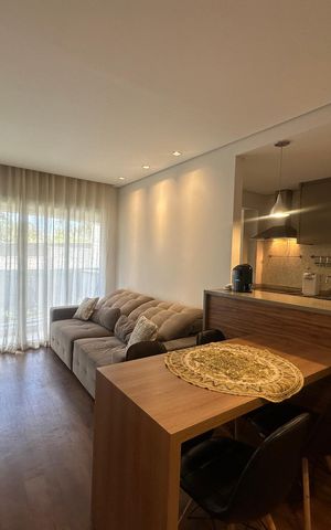 Apartamento para alugar com 50m², 1 quarto e 1 vaga Apartamento para alugar com 50m², 1 quarto e 1 vagaSala