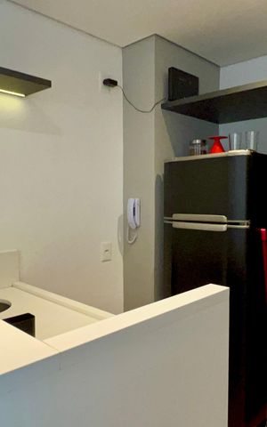 Studio à venda com 26m², 1 quarto e sem vaga Studio à venda com 26m², 1 quarto e sem vagaCozinha